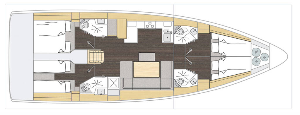 Segelyachten Bavaria C46 Kybele