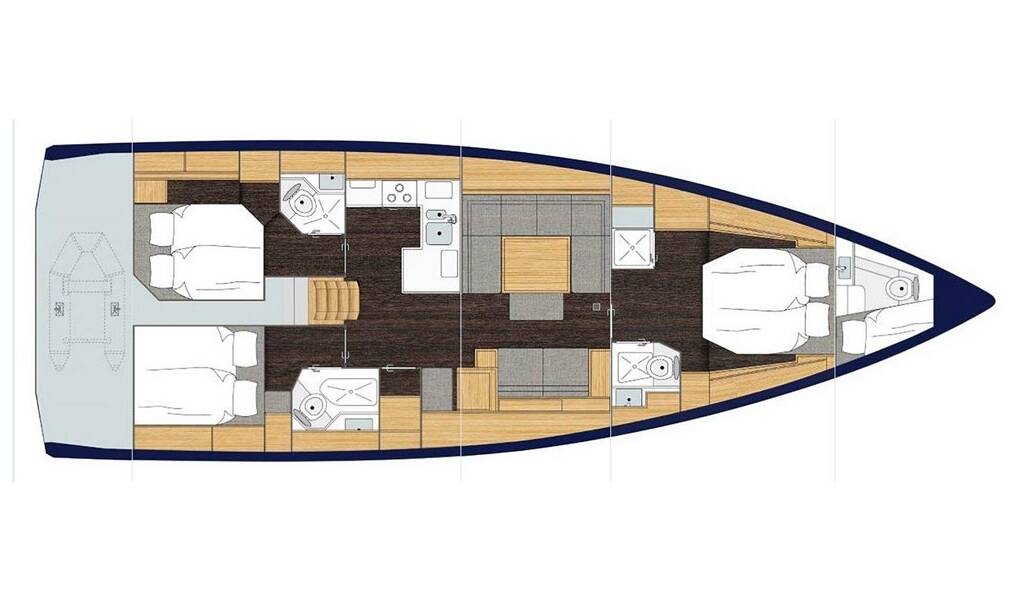 Sailing yacht Bavaria C50 Style Acrux