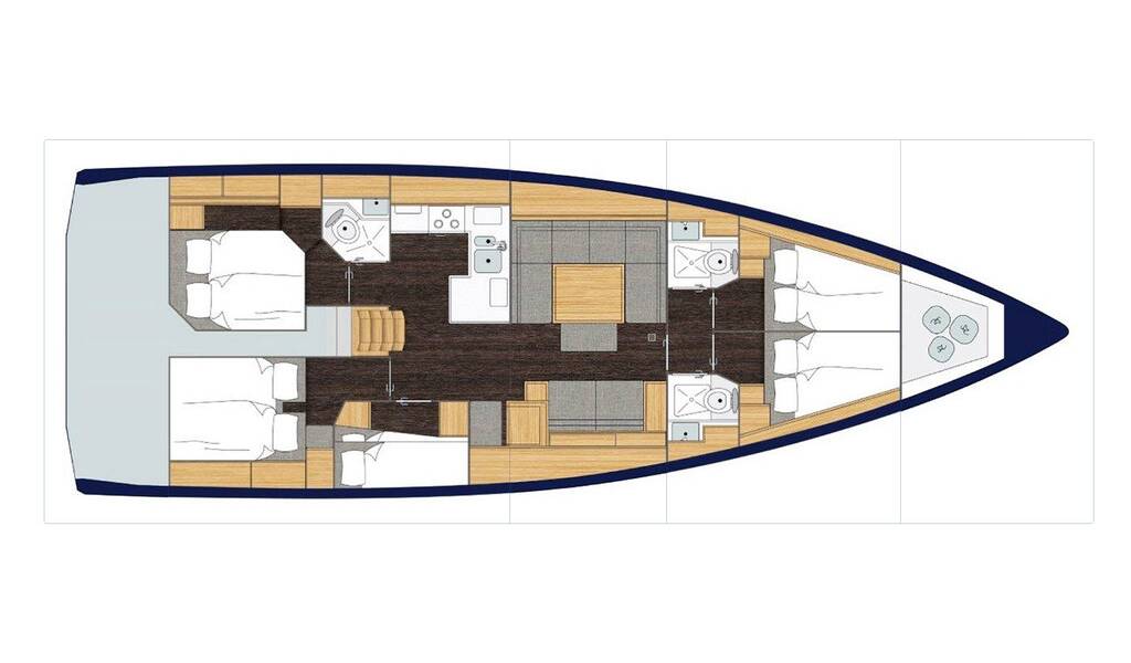 Sailing yacht Bavaria C50 Style Insomnia