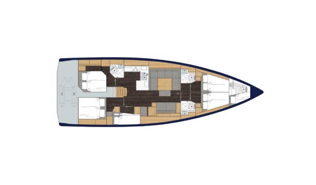 Sailing yacht Bavaria C50 Style Juana