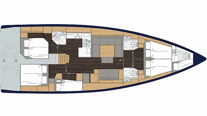 Segelyachten Bavaria C50 Amaltheia