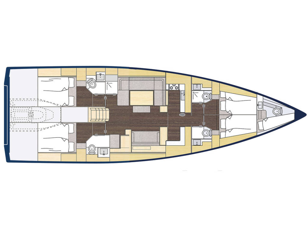 Sailing yacht Bavaria C57 Style Promitheas