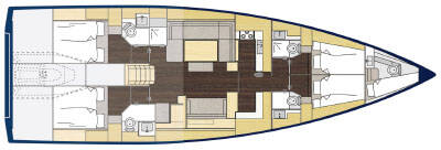 Sailing yacht Bavaria C57 Promitheas