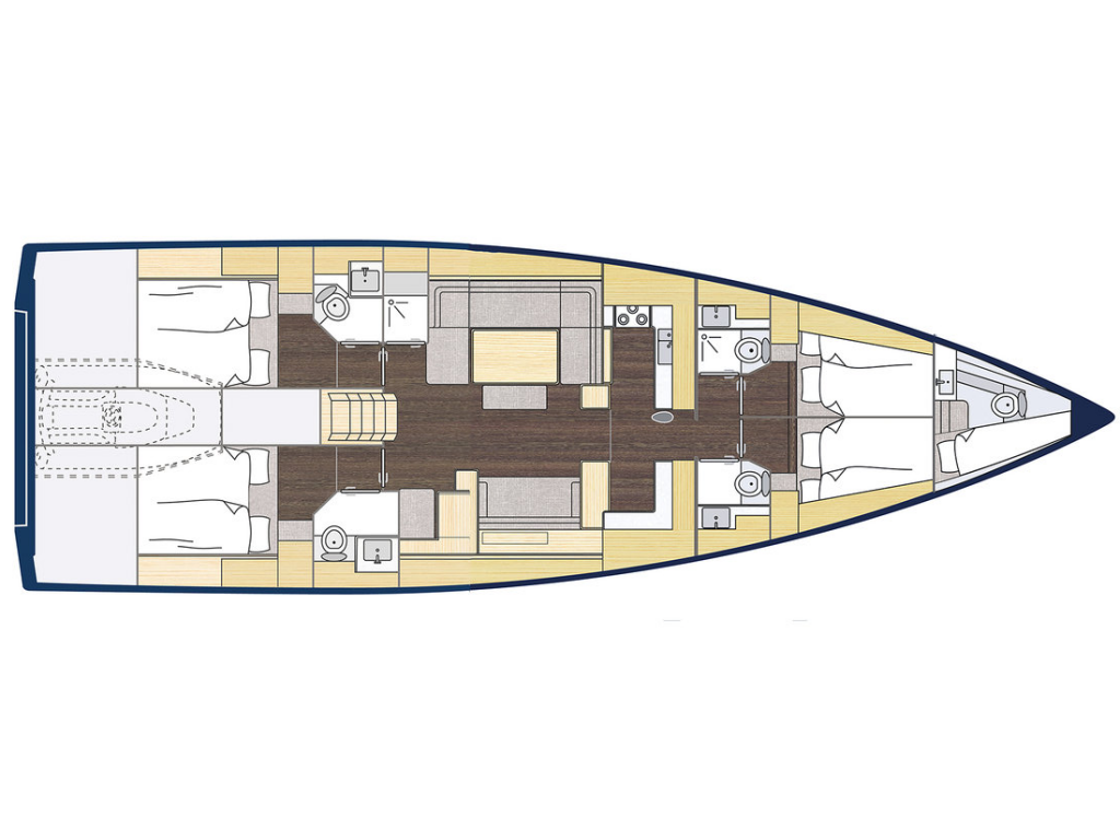 Segelyachten Bavaria C57 Ghost