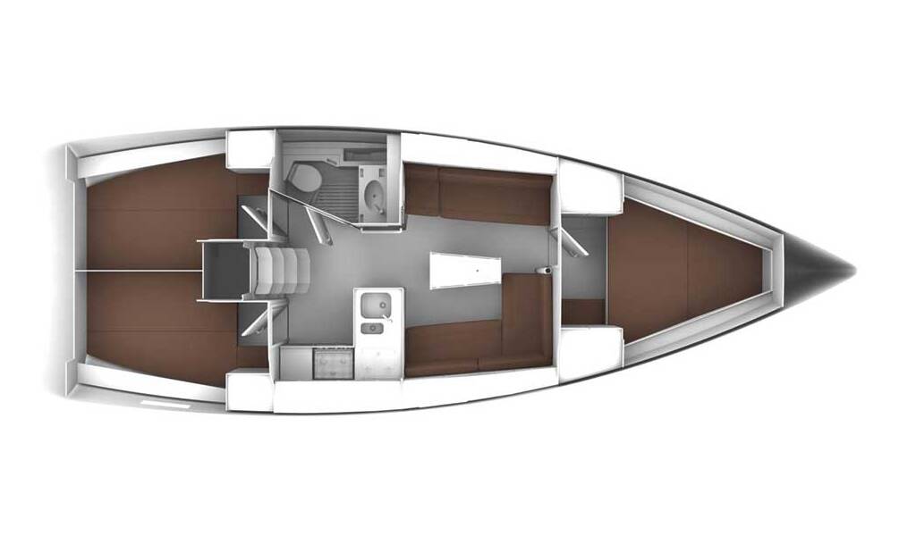 Sailing yacht Bavaria Cruiser 37 Emira