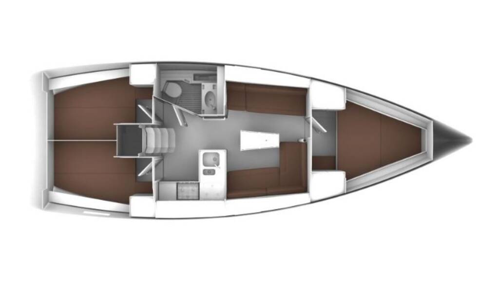 Sailing yacht Bavaria Cruiser 37 Rea