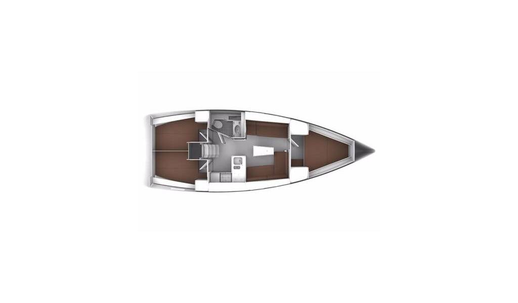Sailing yacht Bavaria Cruiser 37 Bella Angelina