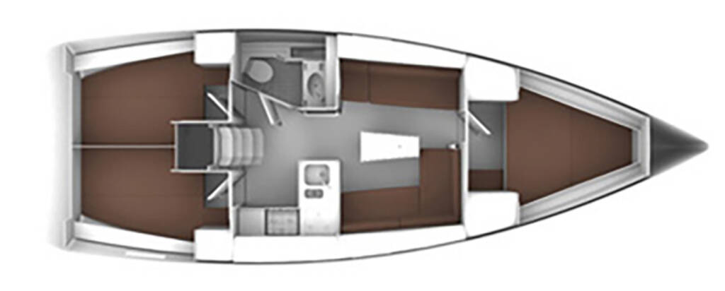 Sailing yacht Bavaria Cruiser 37 ECONOMY