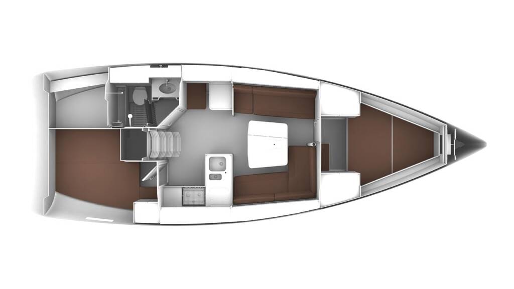 Sailing yacht Bavaria Cruiser 37 White Pearl 