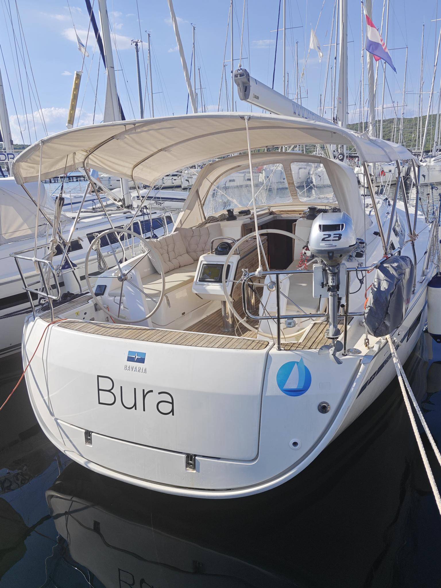 Sailing yacht Bavaria Cruiser 37 Bura