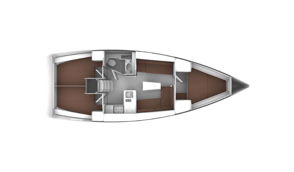 Sailing yacht Bavaria Cruiser 37 Snelly