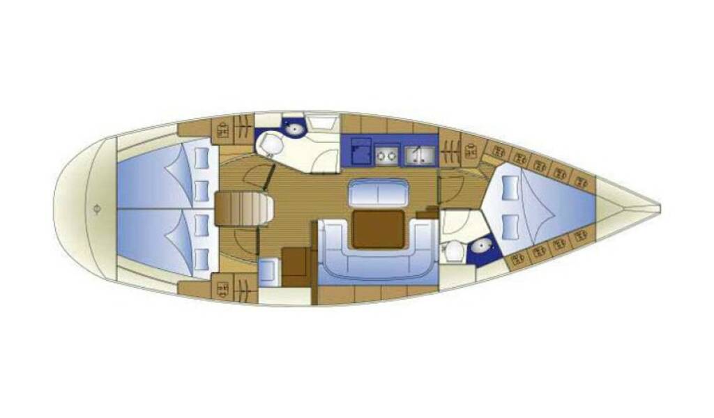 Sailing yacht Bavaria Cruiser 40 Klelia