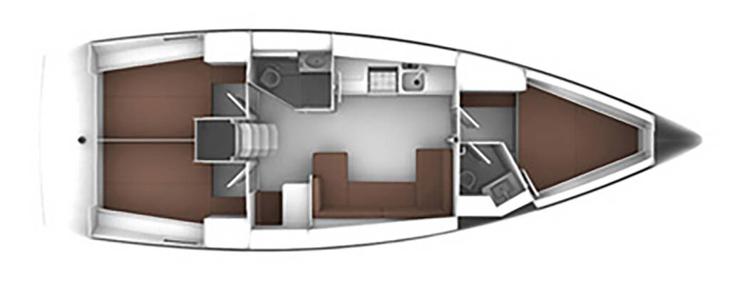 Sailing yacht Bavaria Cruiser 41 ECONOMY