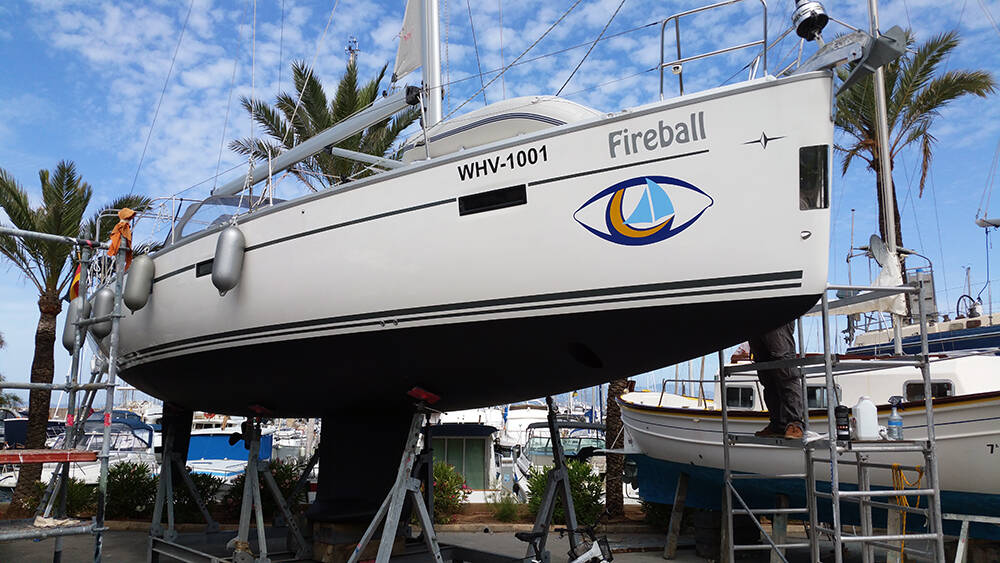Sailing yacht Bavaria Cruiser 41 Fireball