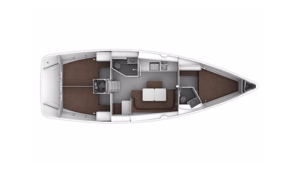 Sailing yacht Bavaria Cruiser 41S Viviane II (12)