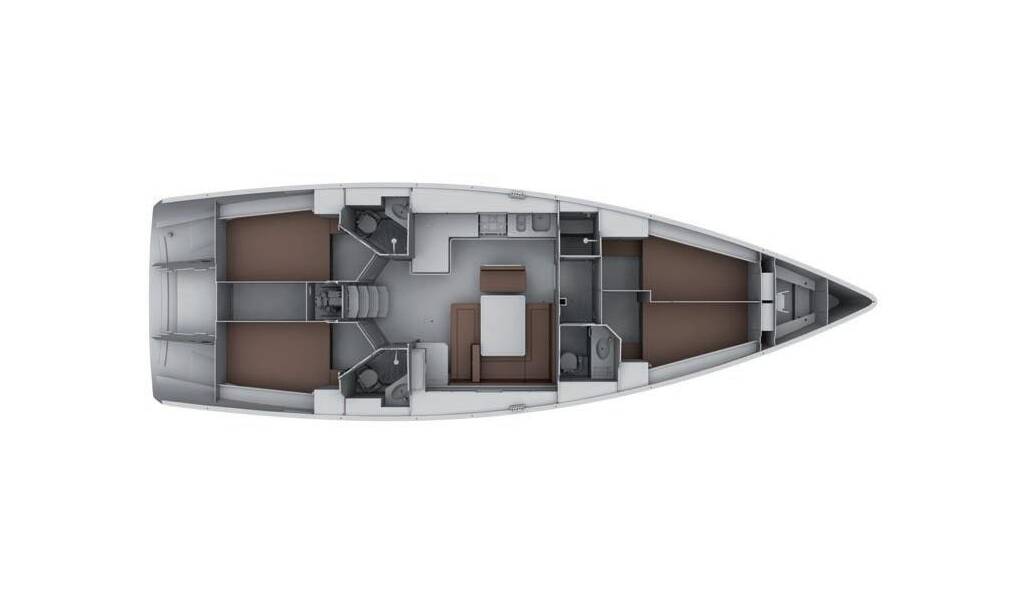 Sailing yacht Bavaria Cruiser 45 Sail Bravo