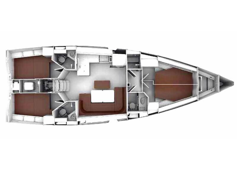 Sailing yacht Bavaria Cruiser 46 Style Meliti
