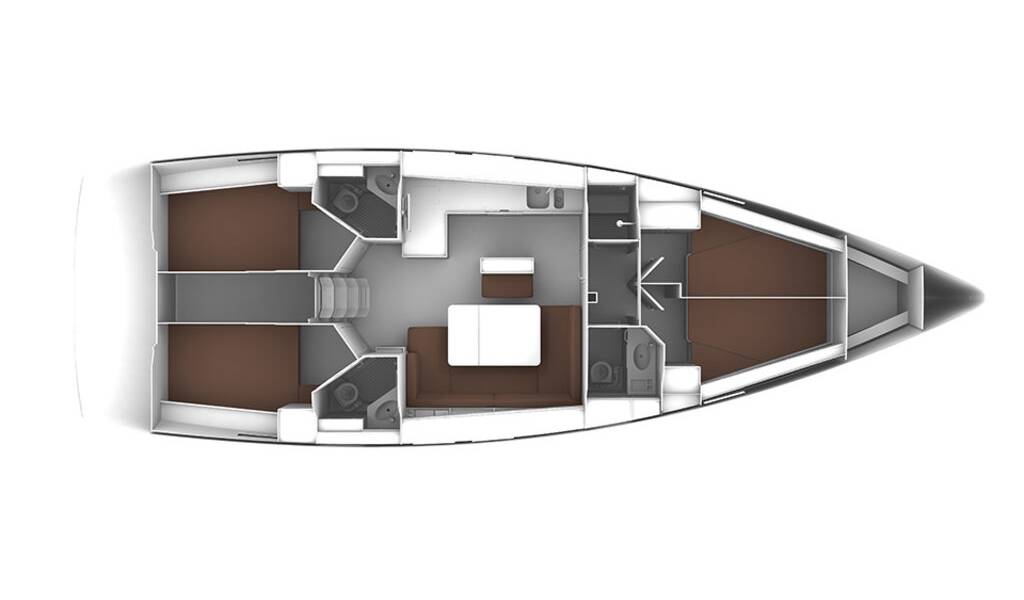 Sailing yacht Bavaria Cruiser 46 Sail Vega