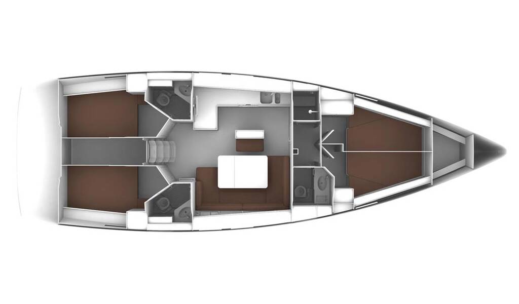 Sailing yacht Bavaria Cruiser 46 Saphir