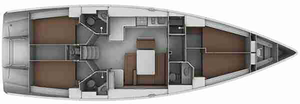 Sailing yacht Bavaria Cruiser 46 ECONOMY
