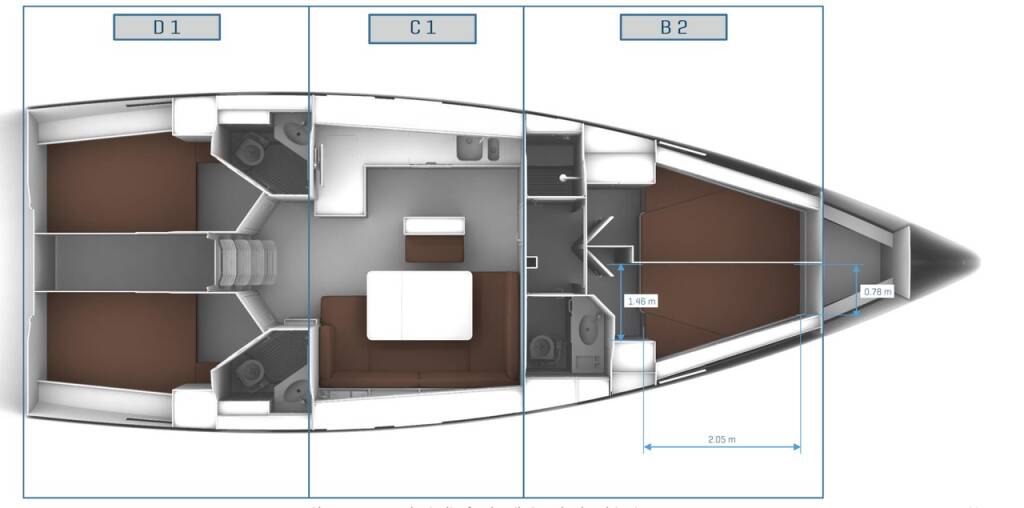 Segelyachten Bavaria Cruiser 46 Leisure