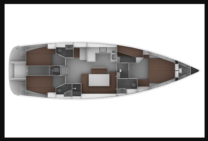 Sailing yacht Bavaria Cruiser 50 Jemi