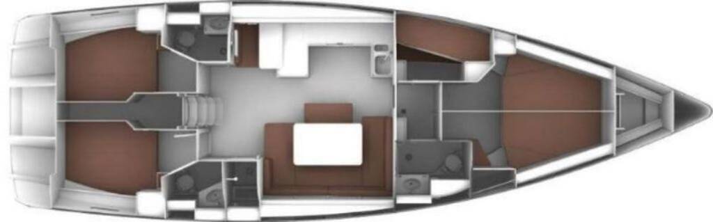 Sailing yacht Bavaria Cruiser 51 silence one