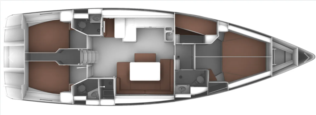 Sailing yacht Bavaria Cruiser 51 Gin Tonic