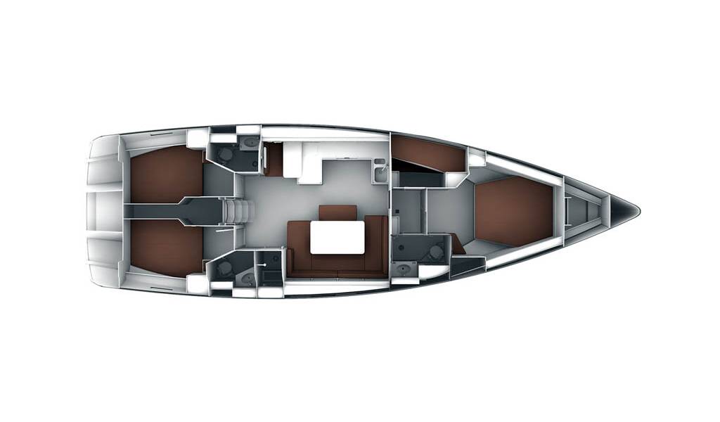 Segelyachten Bavaria Cruiser 51 Wild at sea