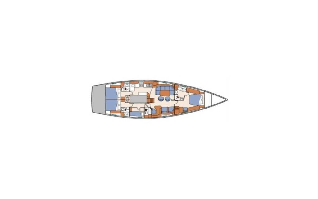 Segelyachten Beneteau 57 Tajna