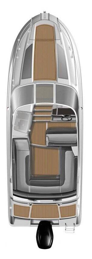 Motor boat Cap Camarat 7.5 DC Sati