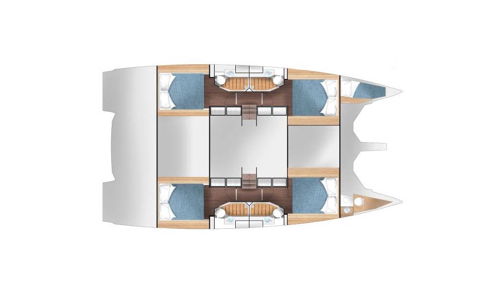 Power catamaran Cervetti 44 Power Abuzz