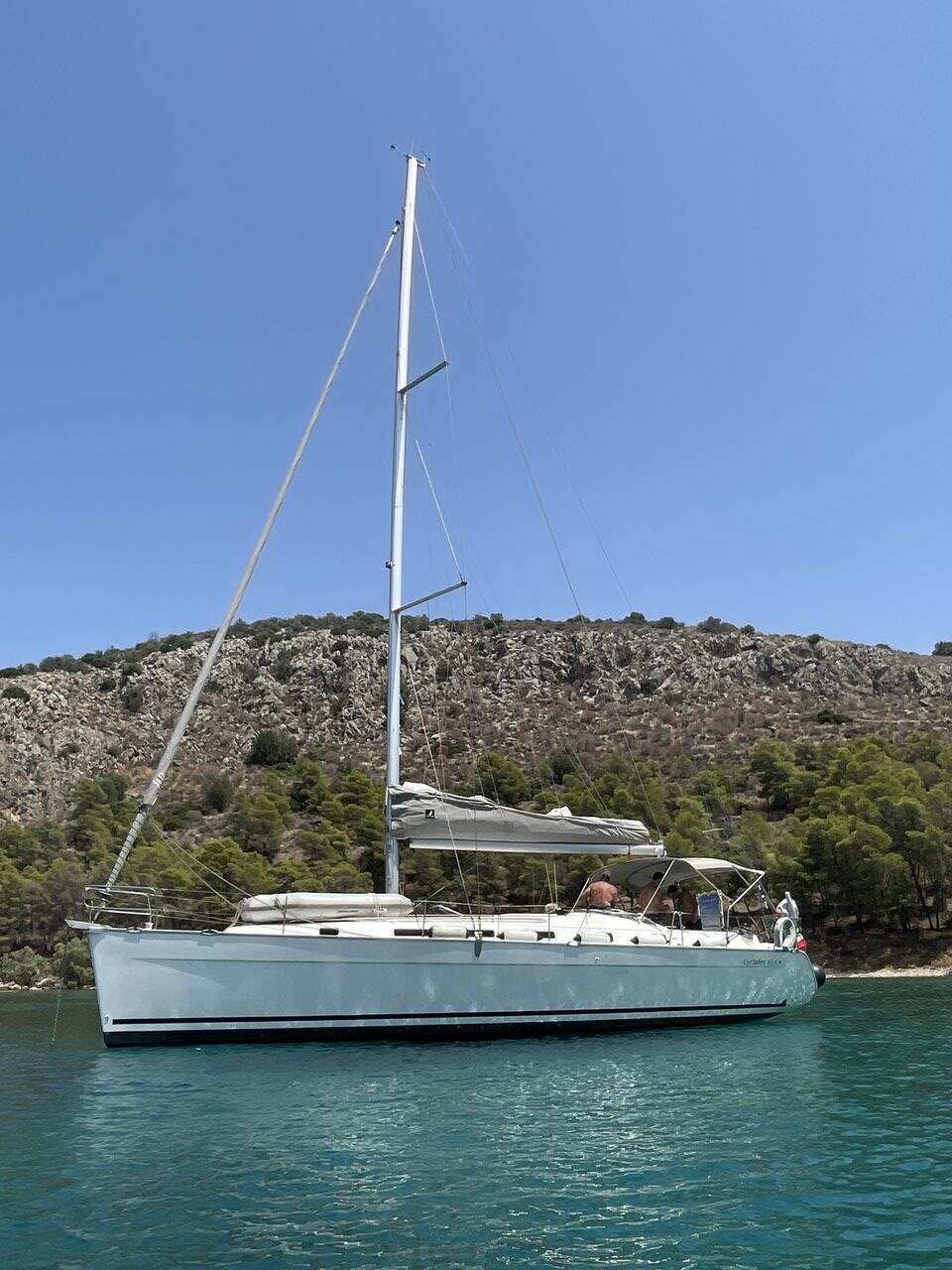 Sailing yacht Cyclades 43.4 Too Lucky