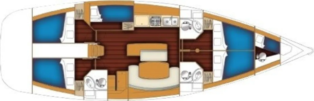 Sailing yacht Cyclades 50.5 Amirante