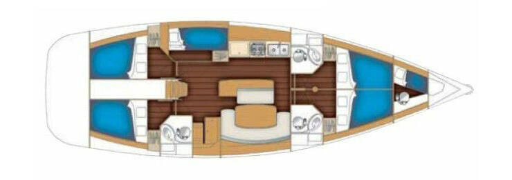 Sailing yacht Cyclades 50.5 Manitu