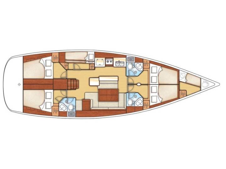 Sailing yacht Cyclades 50.5 Elisavet