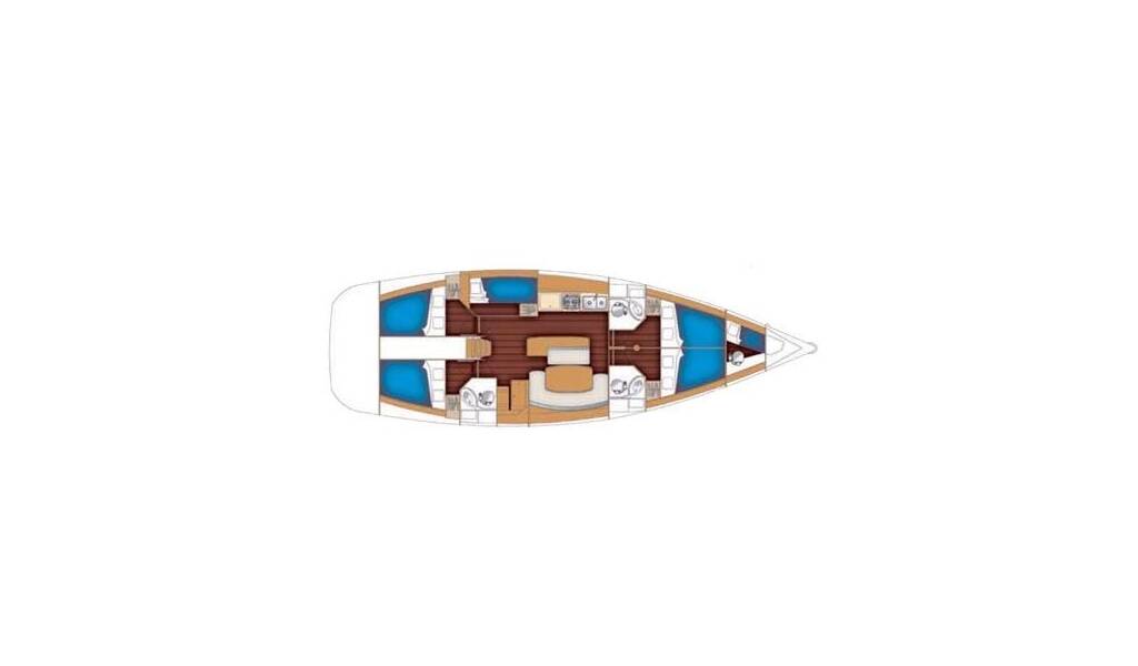 Sailing yacht Cyclades 50.5 Lucky Dice