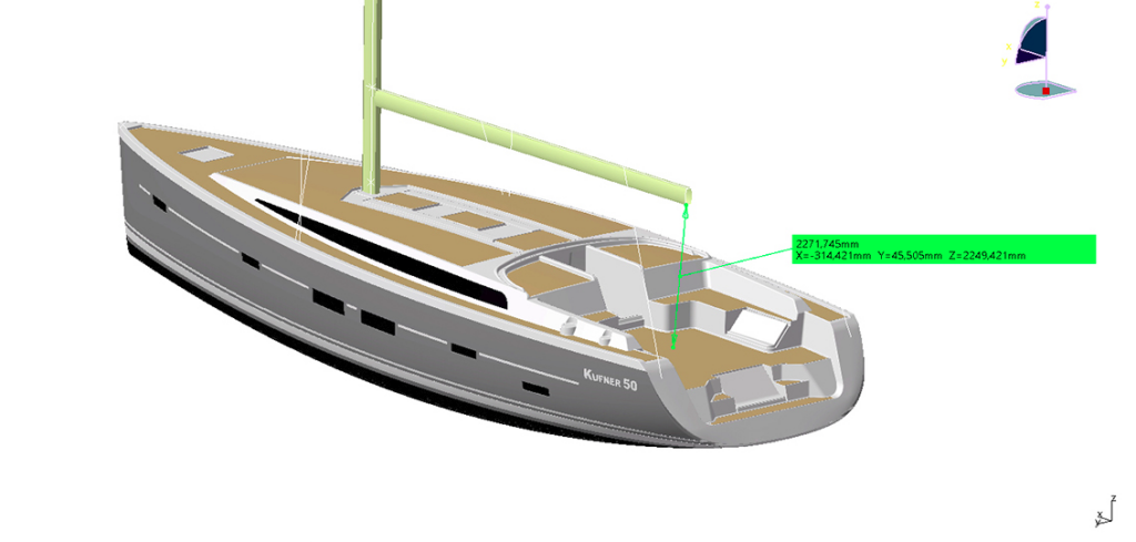 Sailing yacht D&D Kufner 50 Luna Blu
