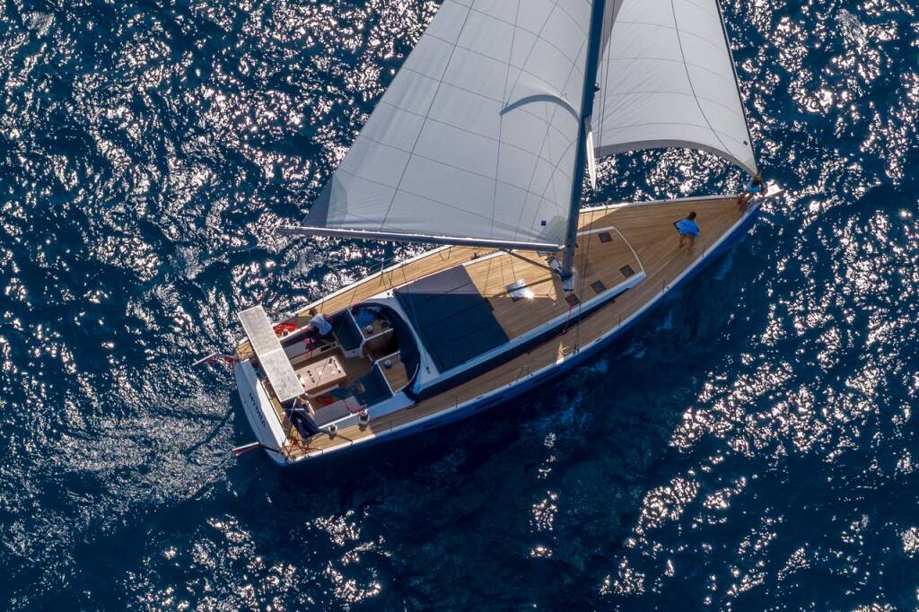 Sailing yacht D&D Kufner 54 Aurora Blu