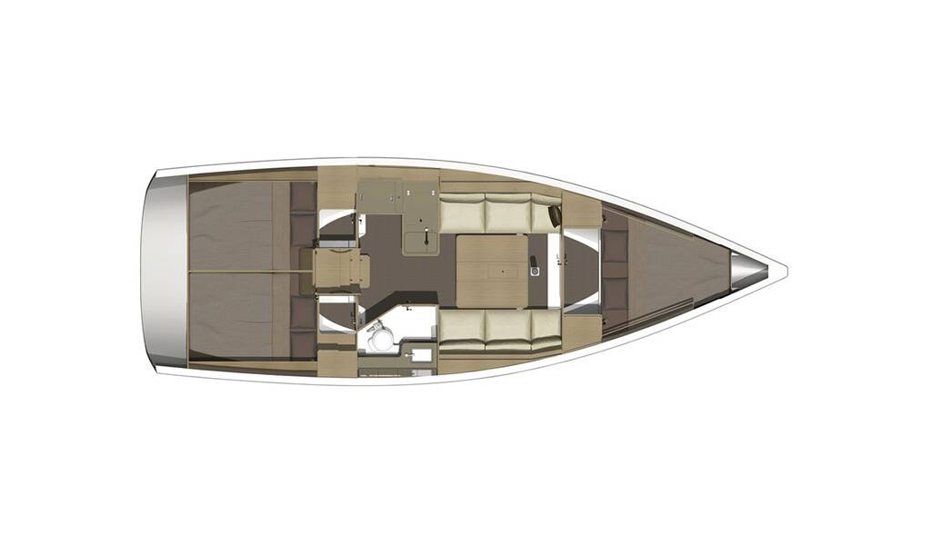Sailing yacht Dufour 350 GL Luka