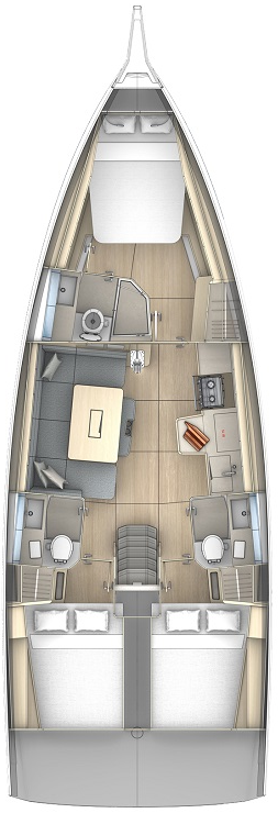 Segelyachten Dufour 37 Momo