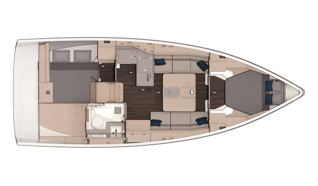 Segelyachten Dufour 37 Momo