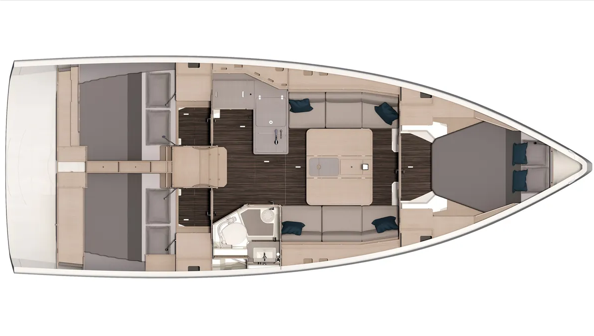 Sailing yacht Dufour 37 Alma