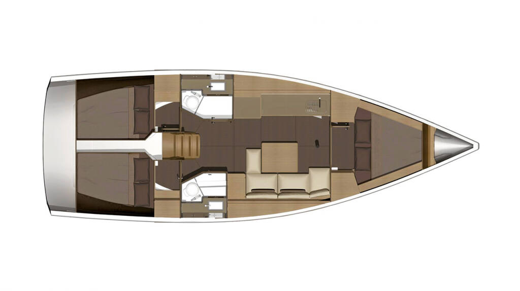 Segelyachten Dufour 382 GL Delta