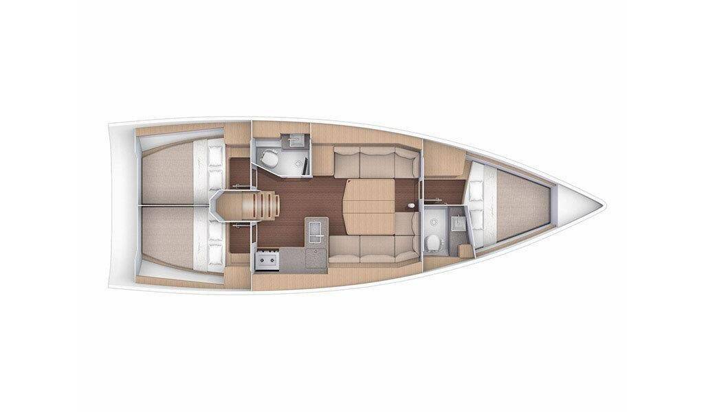 Segelyachten Dufour 390 GL Barone