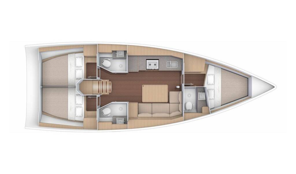 Segelyachten Dufour 390 GL Theodora