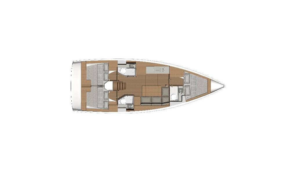 Sailing yacht Dufour 390 GL Souel
