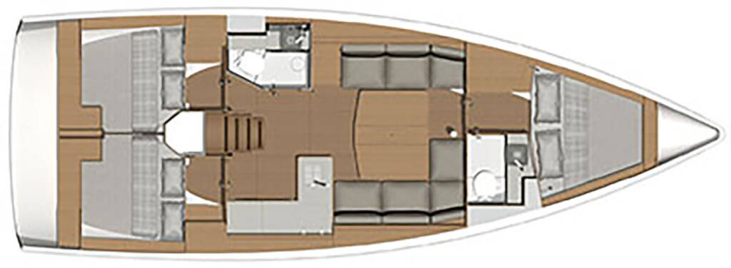 Sailing yacht Dufour 390 CLASS