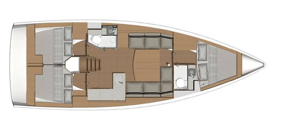 Segelyachten Dufour 390 Pixie