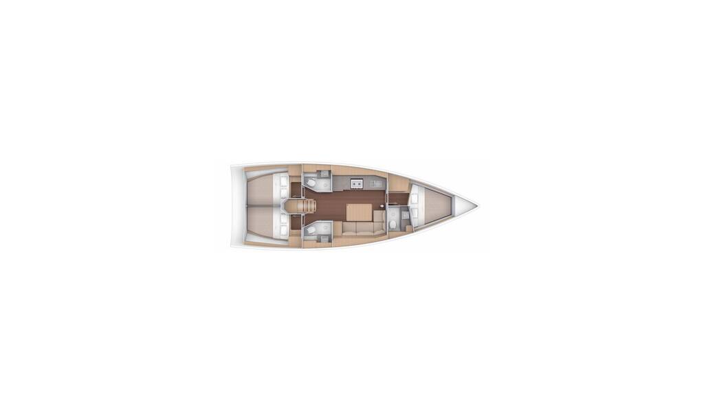Segelyachten Dufour 390 PRESTIGE